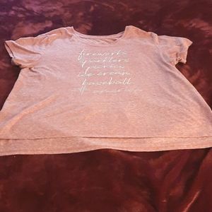 State of mine womans patriotic shirt